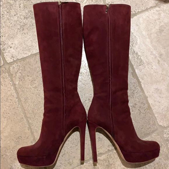 Christian Dior Red Suede 6” Boots - Picture 8 of 8